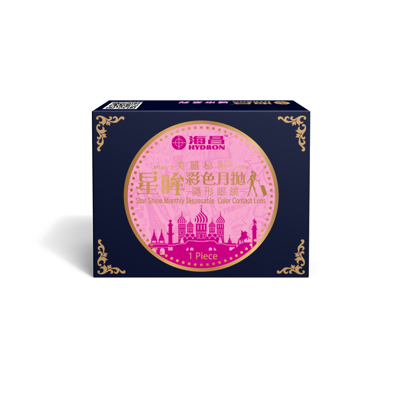 星眸城市系列彩色月拋(1片裝)1