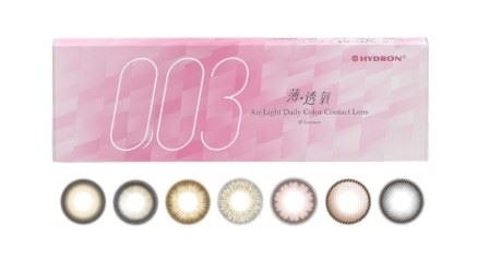 海昌 零零三薄透氧彩色日拋 (10片裝)1